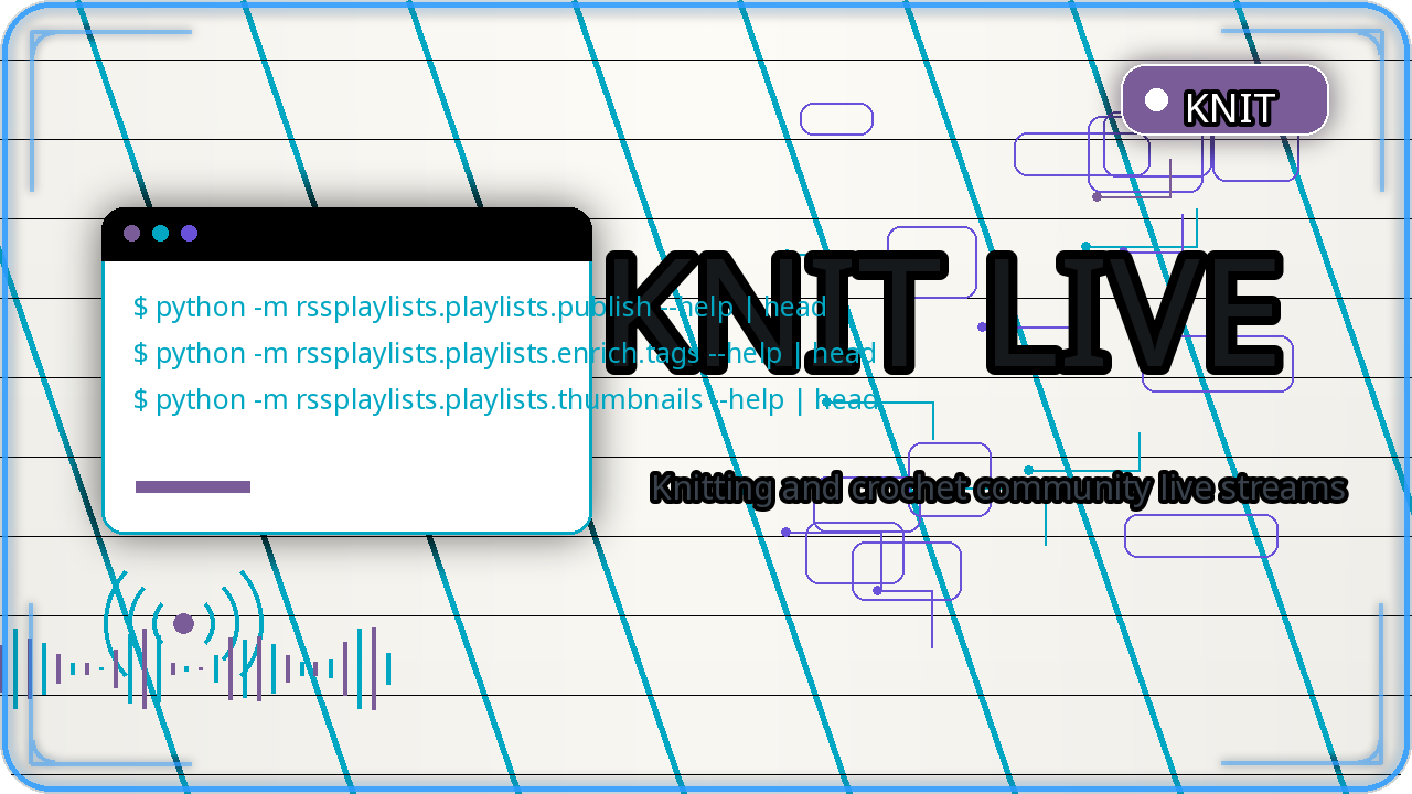Thumbnail for 2026-05-12 Knitting and Crochet Live Streams