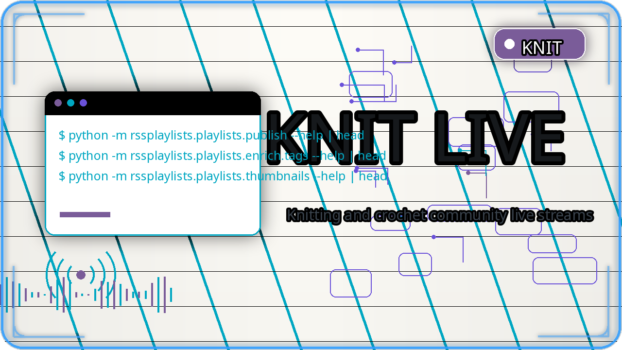 Thumbnail for 2026-05-13 Knitting and Crochet Live Streams
