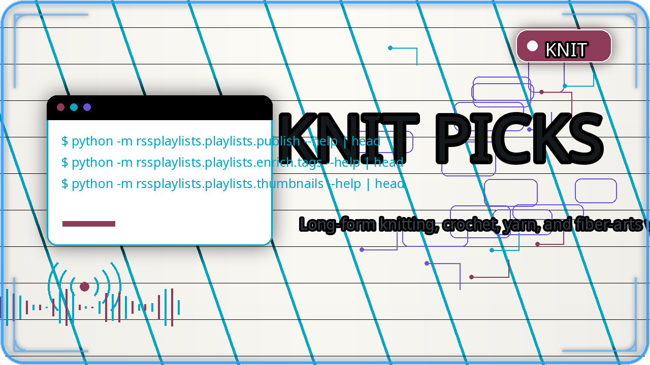 Thumbnail for 2026-05-12 The YouTube Knitting and Crochet Community