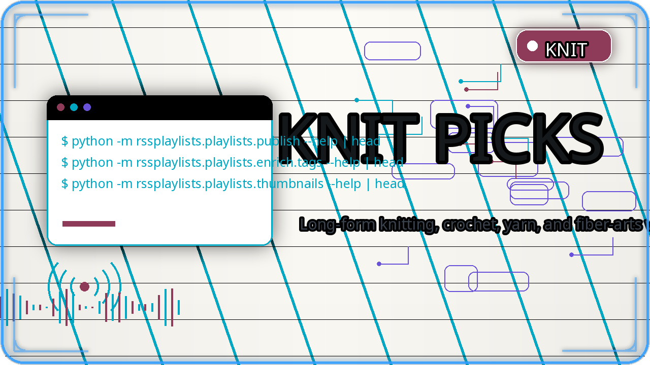 Thumbnail for 2026-05-13 The YouTube Knitting and Crochet Community